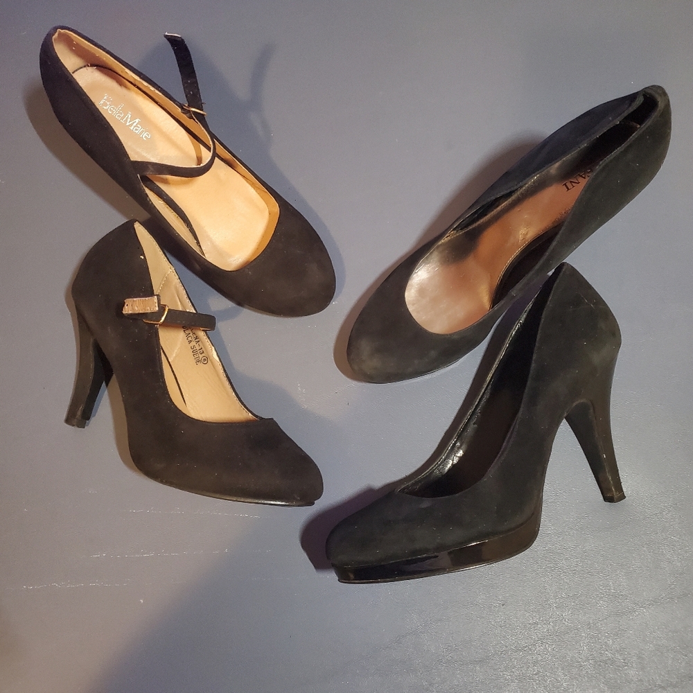 Elegant Black Heels X2